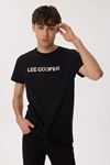 LCM 242018 Lee Cooper Carlo Erkek Siyah Tişört - 232