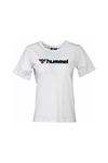 Hummel Hmlnesle S/S Kadın Beyaz Tişört - 912031-9003