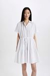 Defacto Kadın Beyaz Elbise - C5698AX/WT36