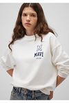 Mavi Kadın Krem Sweat - M1S10148-70069