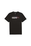 Puma Men’S Graphıc Engıneered For Strength Tee Erkek Siyah Tişört - 525104-01