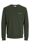 Jack & Jones Jjferrıs Sweat Crew Neck Erkek Yeşil Sweat - 12256837