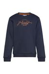 Jack & Jones Jjferrıs Sweat Crew Neck Erkek Lacivert Sweat - 12256837