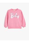 Koton Kız Çocuk Pembe Sweat - 5WKG10228AK