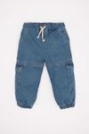 Erkek Bebek Mavi Jean Pantolon - D2521A5/NM28