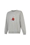 New Balance NB Lifestyle Erkek Gri Sweat - MNC3411-AG