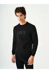 Loft Erkek Siyah Sweat - LF2037699