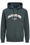 Jack & Jones Jorbronx Arch Bıg Sweat Hood Ub Erkek Yeşil Sweat - 12267584