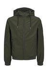 Jack & Jones Jjebasıc Softshell Hood Noos Erkek Yeşil Mont - 12236300