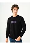 Loft Erkek Siyah Sweat - LF2037697