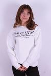 Fashion Friends Kadın Ekru Sweat - 24K0845K1