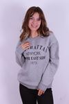 Fashion Friends Kadın Gri Sweat - 24K0844K1