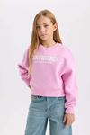 Defacto Kız Çocuk Pembe Sweat - D3496A8/PN444