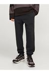 Jack & Jones Jpstgordon Jjferrıs Sweat Pants Naf Erkek Siyah Eşofman Altı - 12258491