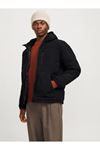 Jack & Jones Jjeotto Puffer Jacket Sn Erkek Siyah Mont - 12258416