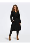 Only Onlalvılda Lıfe Wrap Coat Otw Kadın Siyah Kaban - 15314362