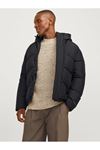 Jack & Jones Jjworld Puffer Jacket Erkek Siyah Mont - 12259850