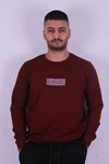 Giyinsen Erkek Bordo Sweat - 25KG08000019