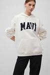 Mavi Beyaz Kadın Sweatshirt M1S10175-80194