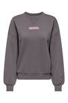 Only Onlsofıa L/S Word O-Neck Swt  Kadın Sweatshirt 15329876