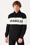 Wrangler Erkek Sweatshirt Siyah W232526001