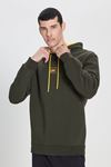 Lee Erkek Sweatshirt Koyu Haki L212302801 Value Coll. M Hoodie