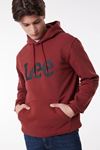 Lee Erkek Sweatshirt Bordo L212021810 Local Coll. M Hoodie