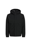 Jack & Jones Erkek Mont Siyah 12258405 Jjekeen Jacket Sn