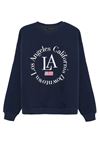 Quzu Kadın Sweatshirt Lacivert 17745