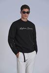 Lufian Erkek Sweatshirt Siyah 112030137 Loved