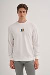 Cazador Erkek Sweatshirt Ekru 5124