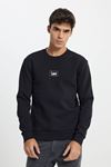 Lee Erkek Sweatshirt Siyah L212299001 Value Coll. M Crew Neck