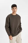 Defacto  Haki Erkek Sweatshirt T5139AZ/KH221