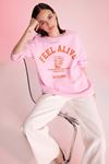 Defacto  Pembe Kadın Sweatshirt D4940AX/PN205